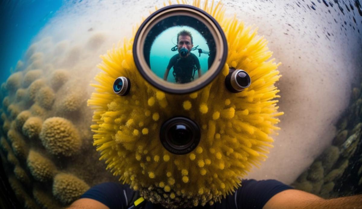 Microbes take selfies on Gopro