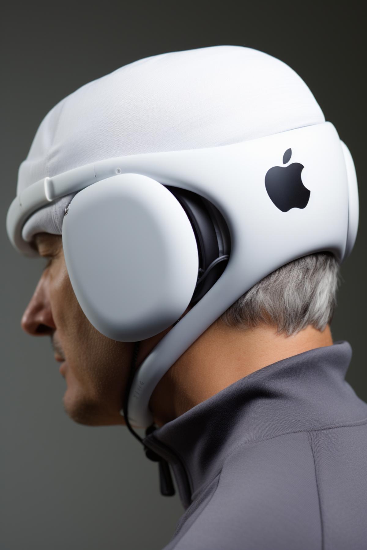New product of Apple corporation iHat2.0, directly connected with human brain ventilated summer version  comfortable and ergonomic