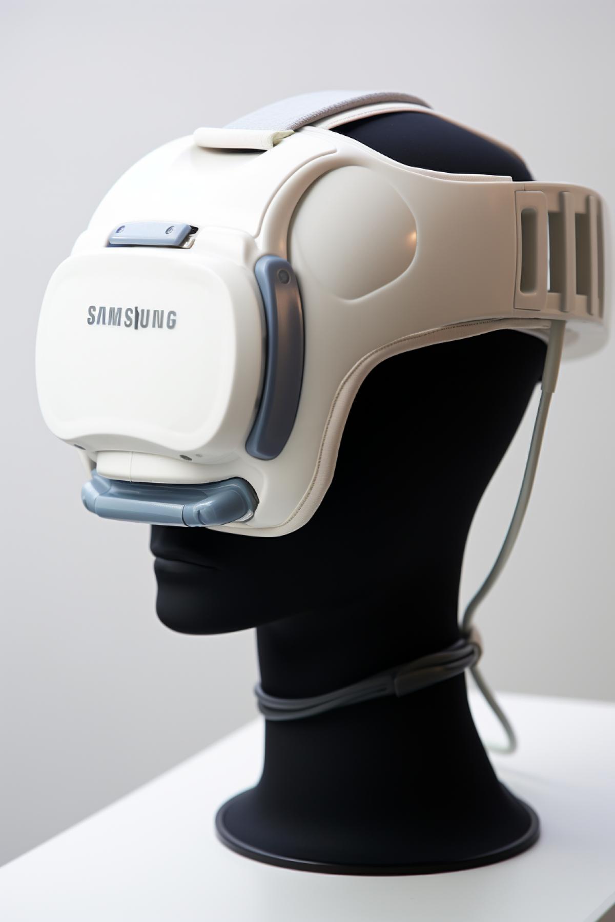 Android Samsung replica on New product of Apple corporation iHat2.0, directly connected with human brain ventilated summer version  comfortable and ergonomic