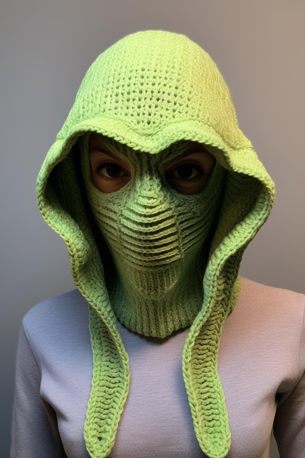 Extraterrestrial mask hat