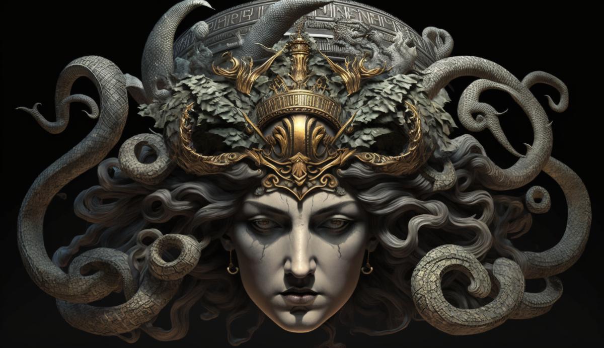Gorgon Medusa Headdress