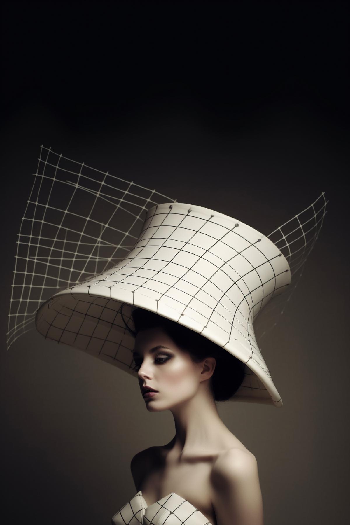 Extraordinary tall hat, geometry,