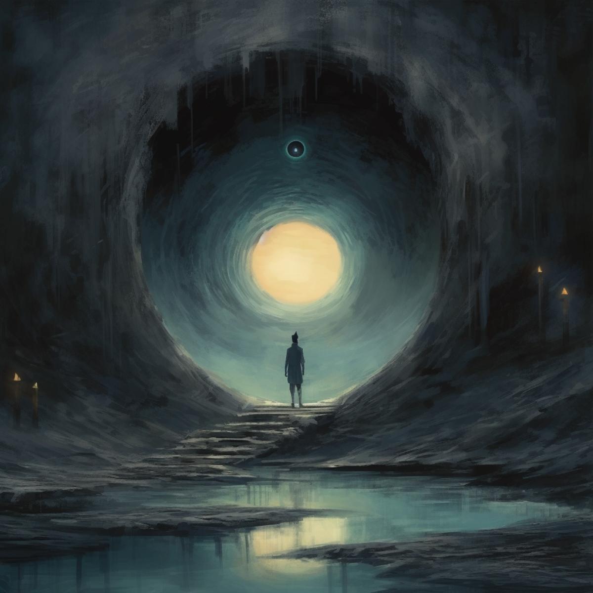 And if you look into the abyss for a long time, then the abyss also looks into you