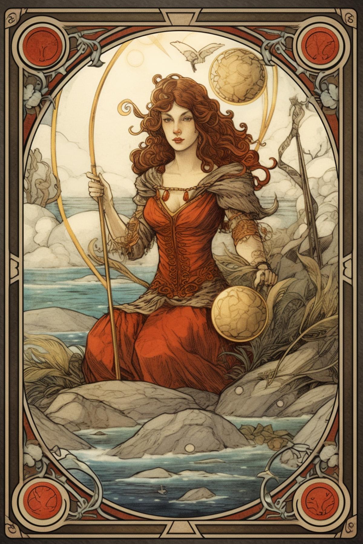 Tarot card