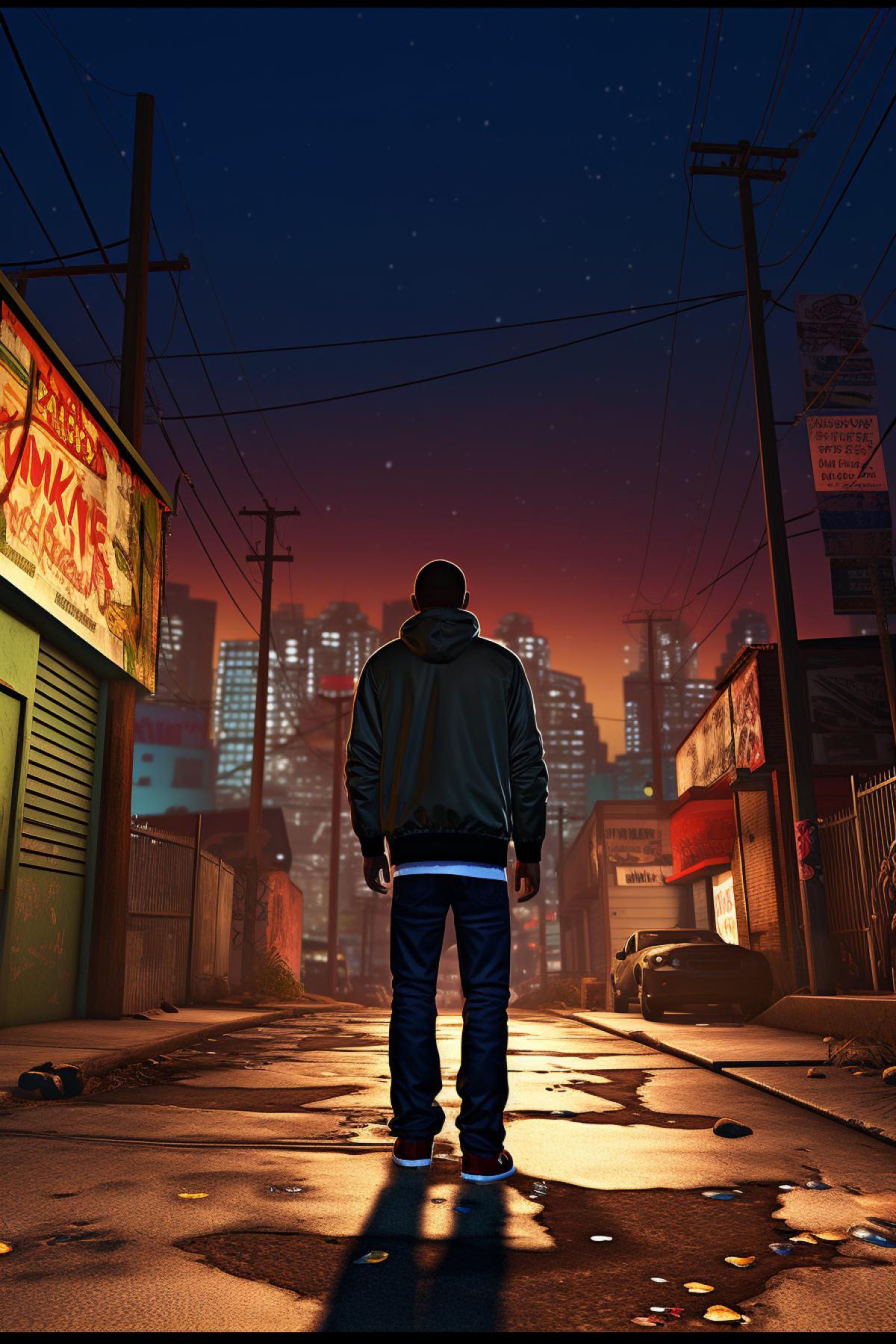 The main character of the game GTA 5 epically walks along the path shooting at people and in the corner there is the inscription “to be continued”