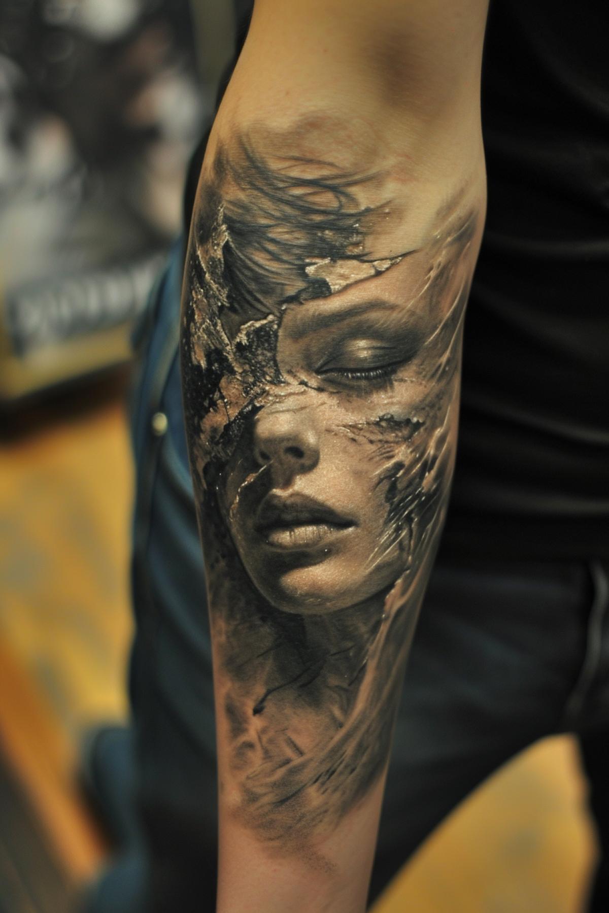 Tattoo 3D effect
