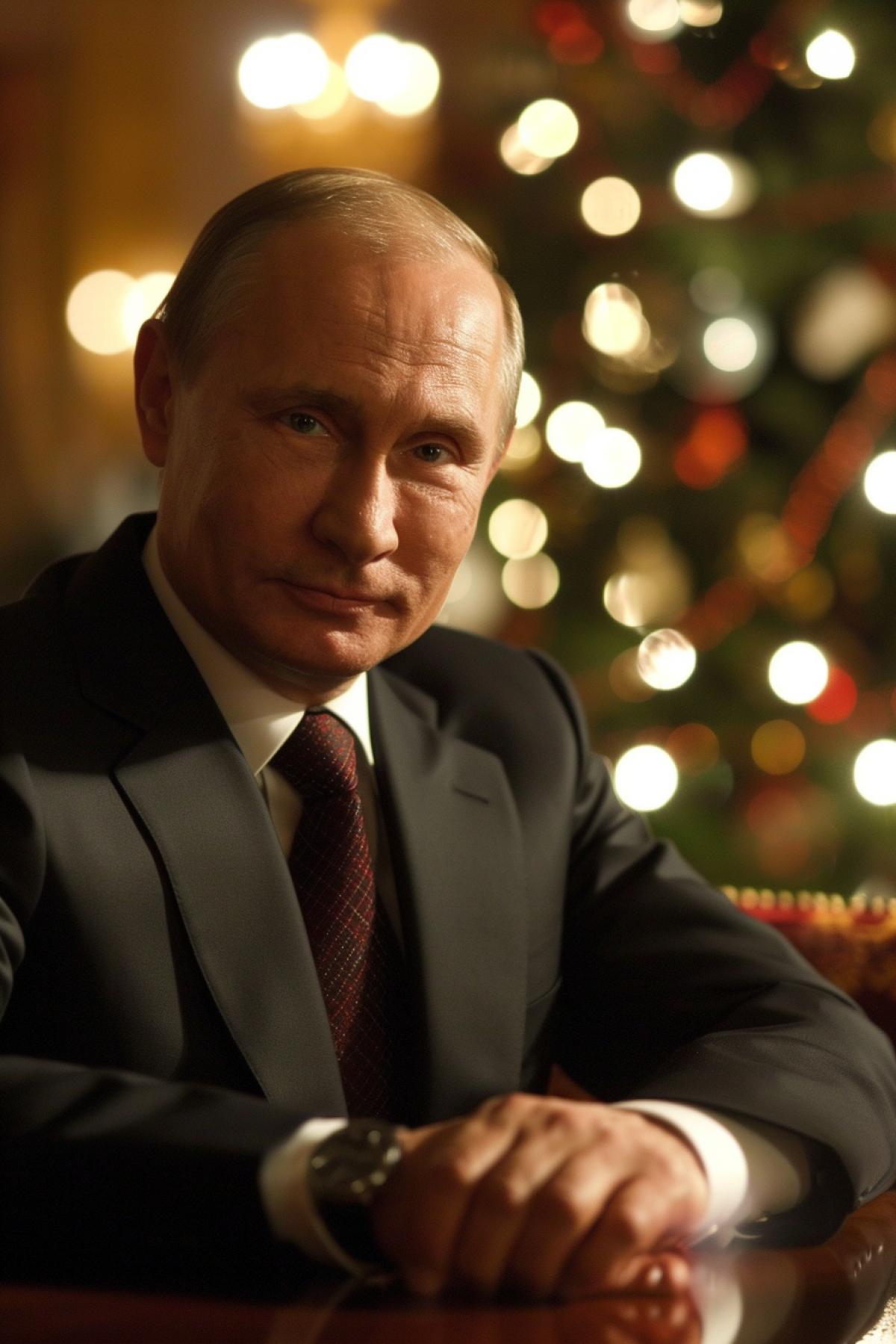 Happy New Year greetings from the President on television