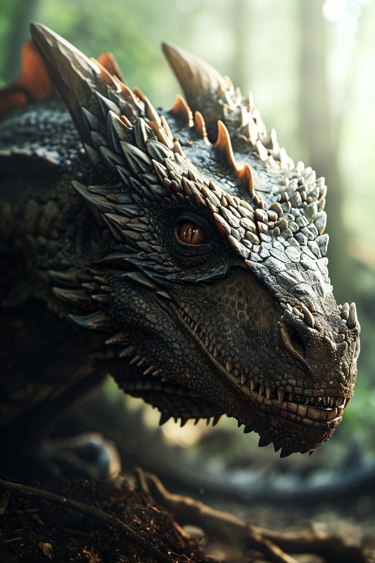 Dragon, strength, power, fairy-tale world, photography