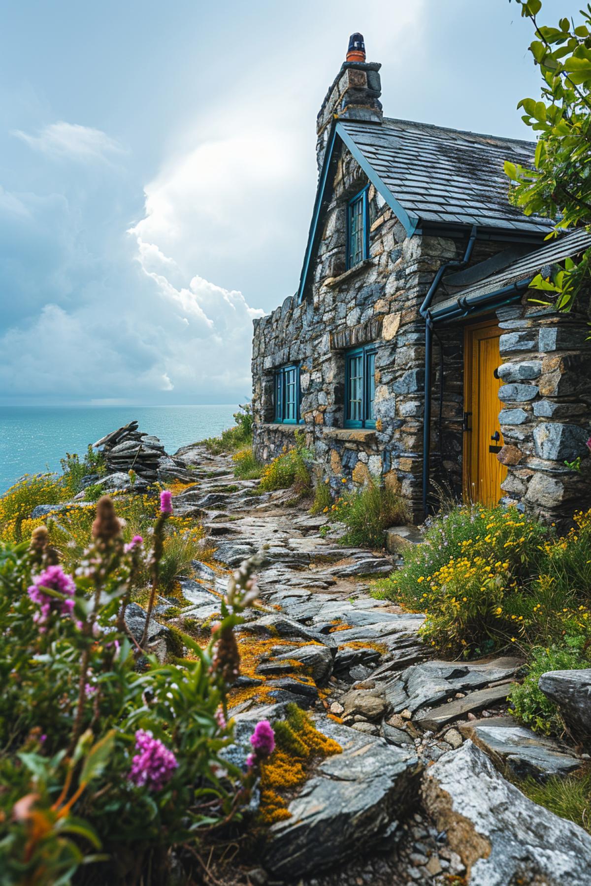 Holidays on a quiet island where the starry sky is so close that it seems as if you can touch the stars.