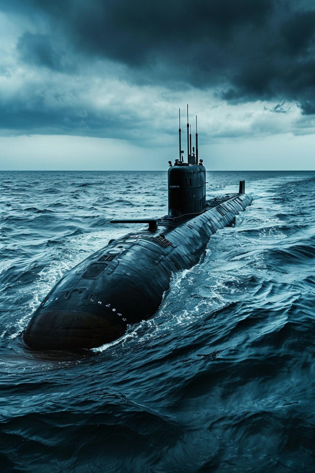Submarine, ocean