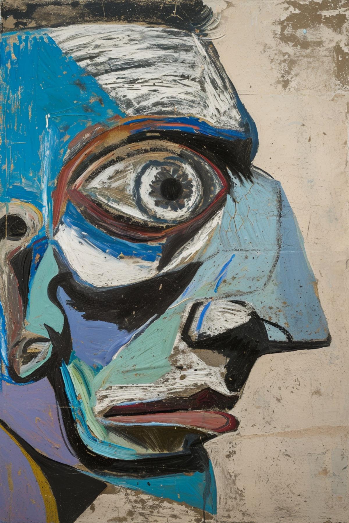 Pablo Picasso paints the world of the future