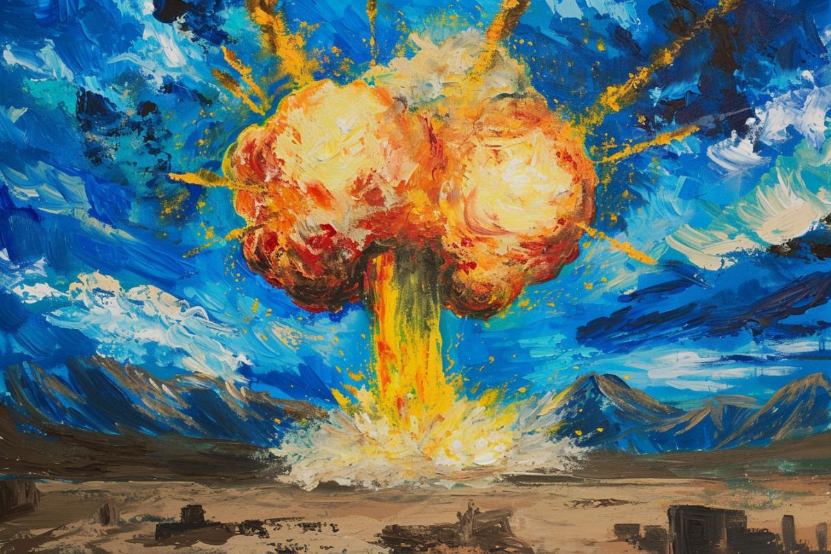 Nuclear explosion, Picasso style