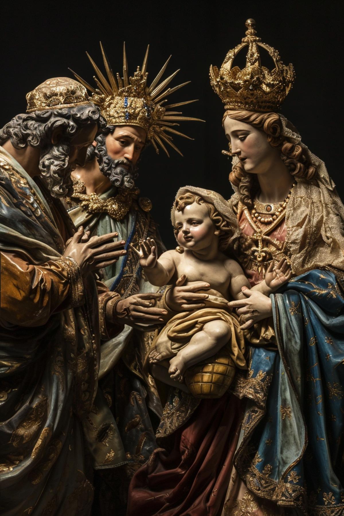 Offerings of the Magi to Jesus