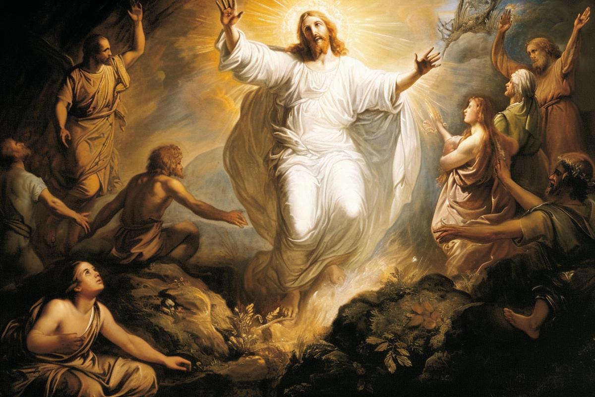 Photo of the miracle of the resurrection of Christ
