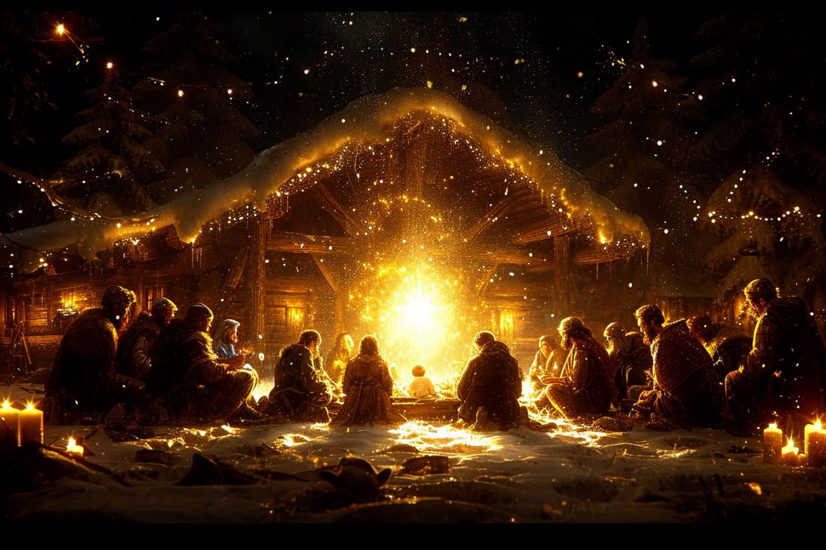 A historical picture based on a biblical story:. The star, whose rising the Magi had seen, went before them until it came and stood over the place where the Child was. When they saw the star, they rejoiced greatly. And when they entered the house, they saw the Child with Mary, His mother, and they fell down and worshiped Him; and opening their treasures, they brought Him gifts of gold, frankincense, and smyrna. Oil painting in classical style, masterpiece, by Semiradsky, Raphael Santi