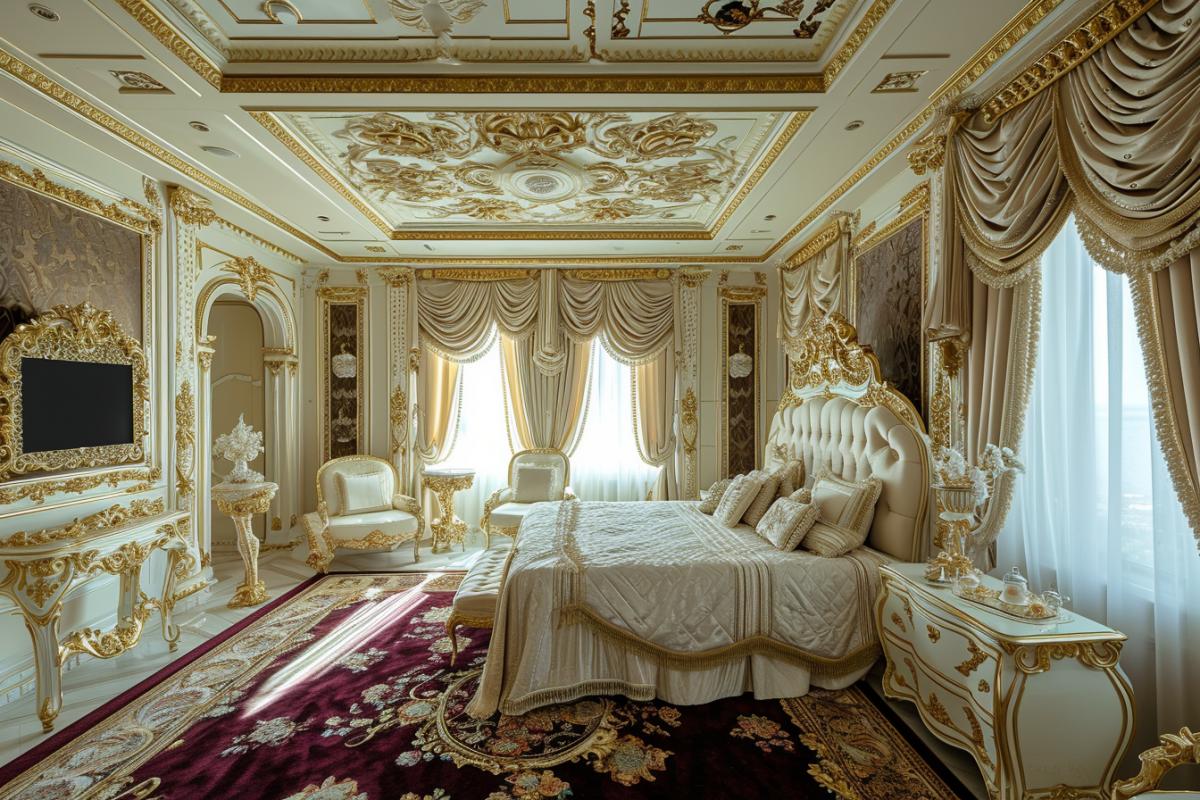 Luxurious hotel in Baroque Faberge style