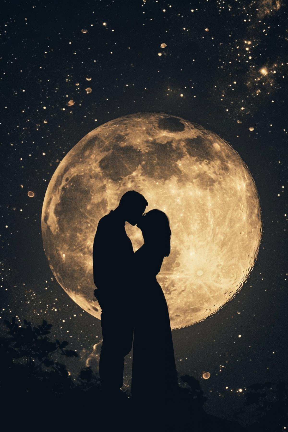 Kiss the moon