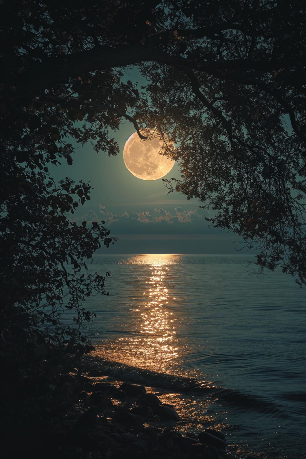 Magic, under the moonlight