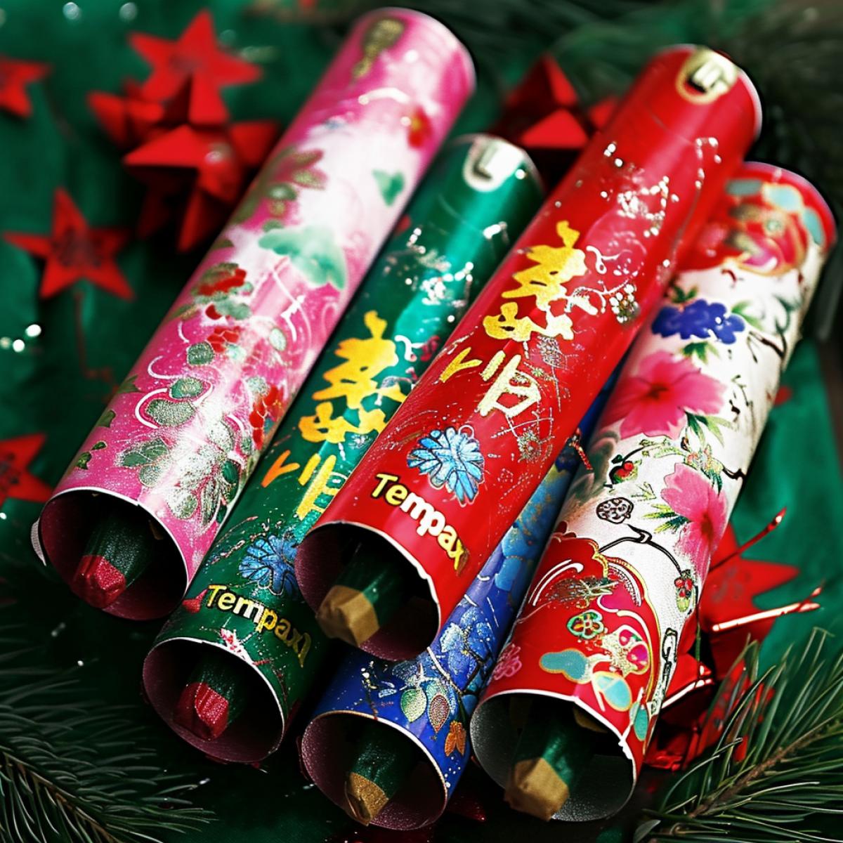 New Years surprise firecrackers \"Tampax\".