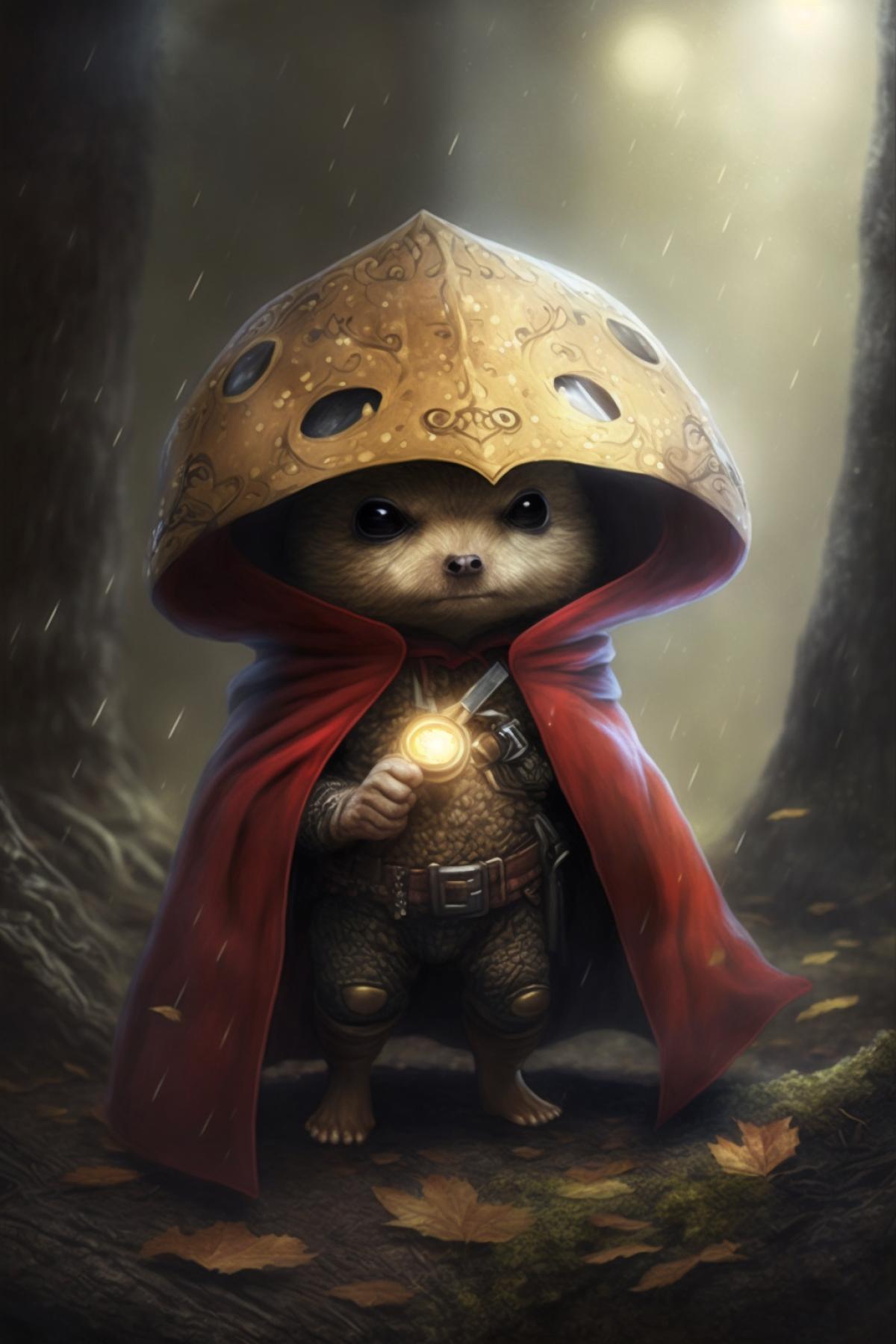 Mushroom superhero