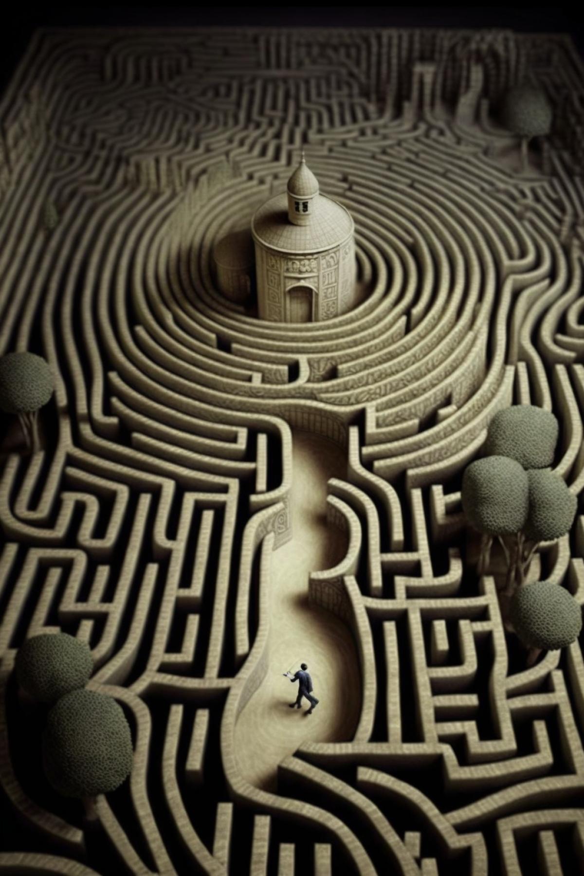 The most intricate maze in the world
