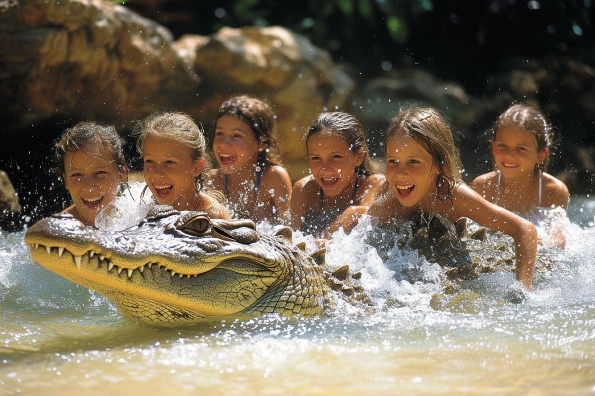 rafting with crocodiles