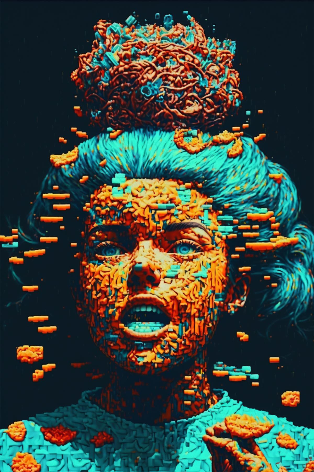 Psychedelic lsd glitches 😱🥞🛸