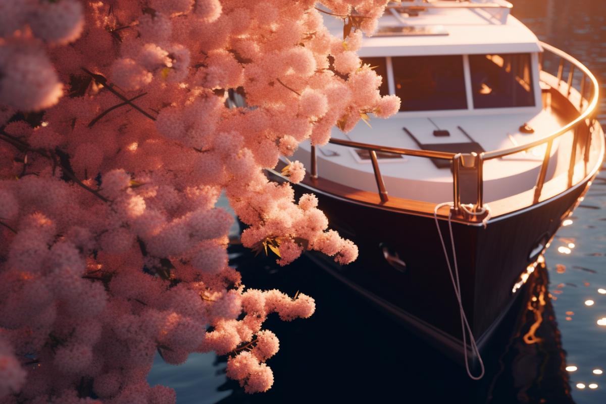 Magic yacht 🌷✨️