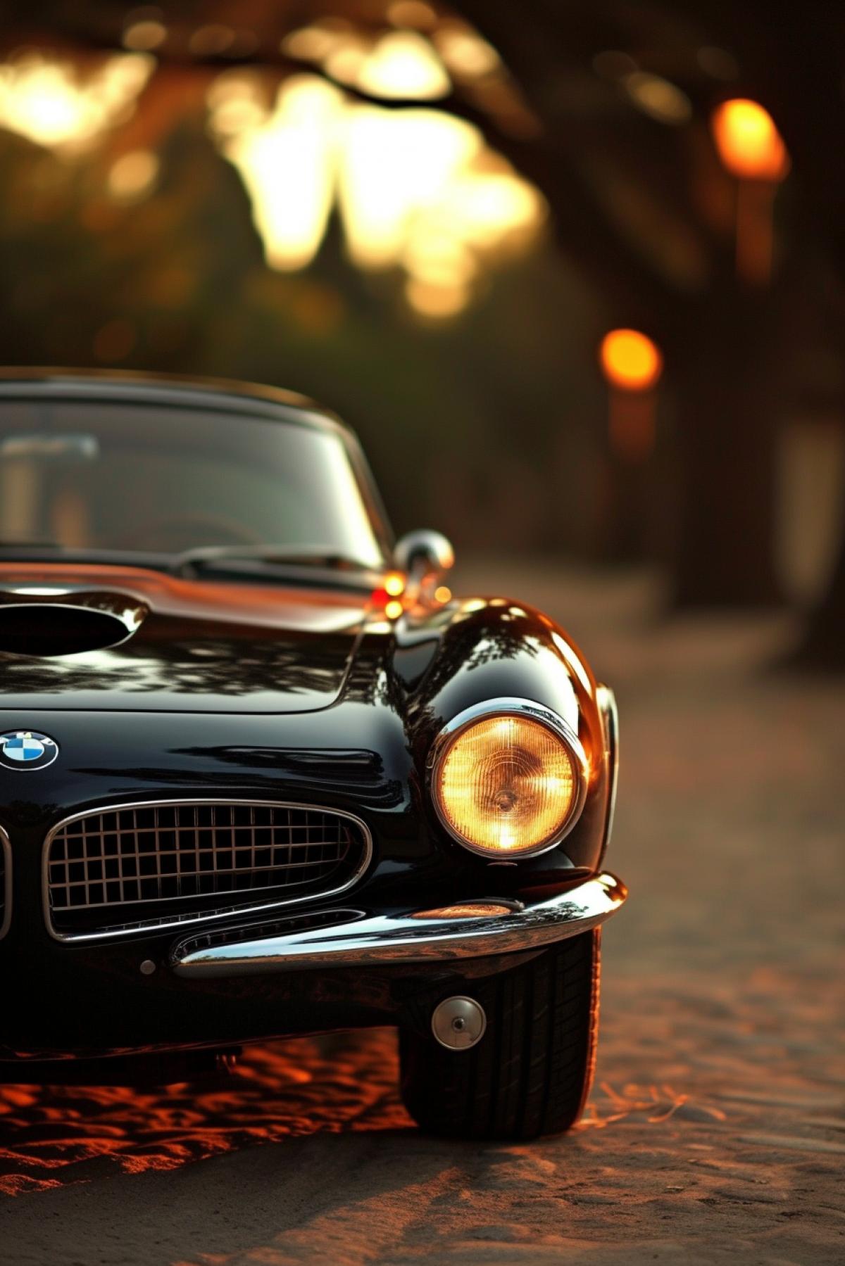 Retro BMW Car