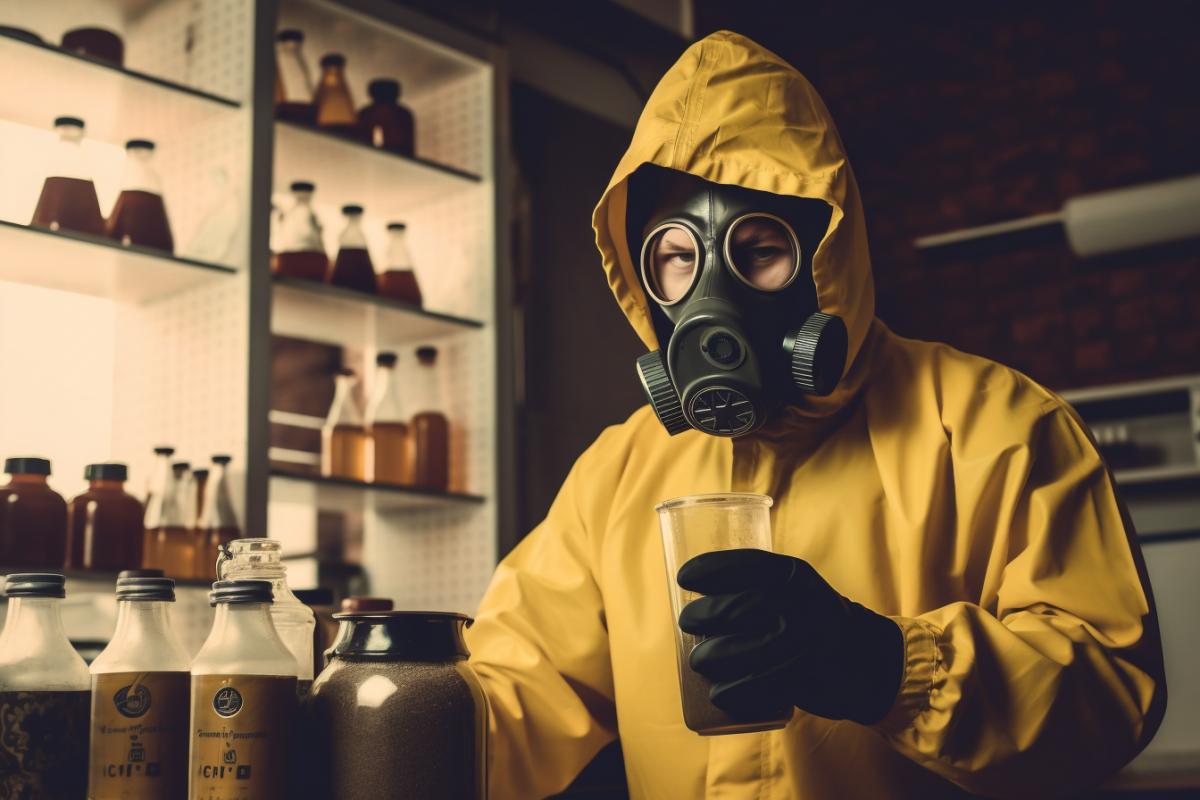 Evil chemist bandit