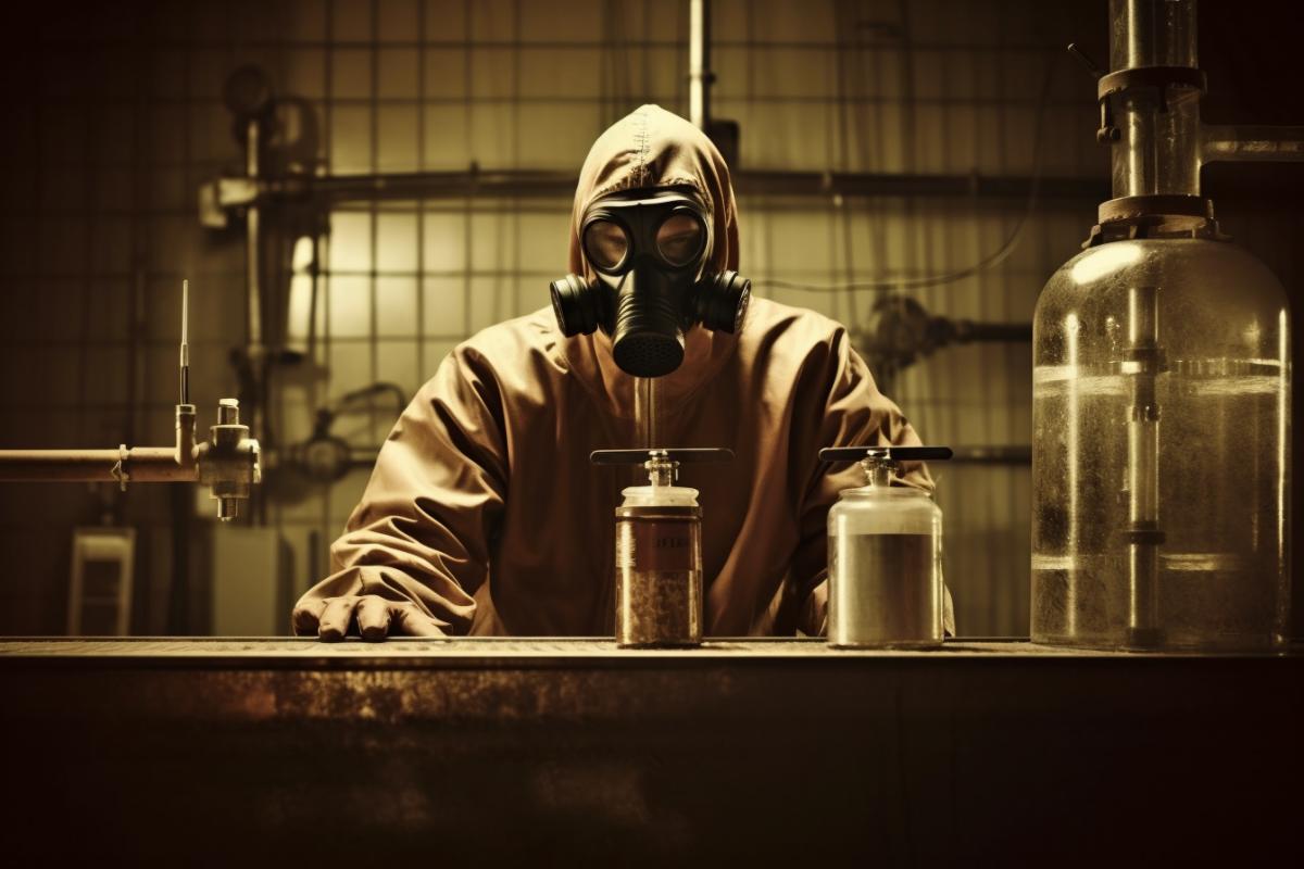 Evil chemist bandit