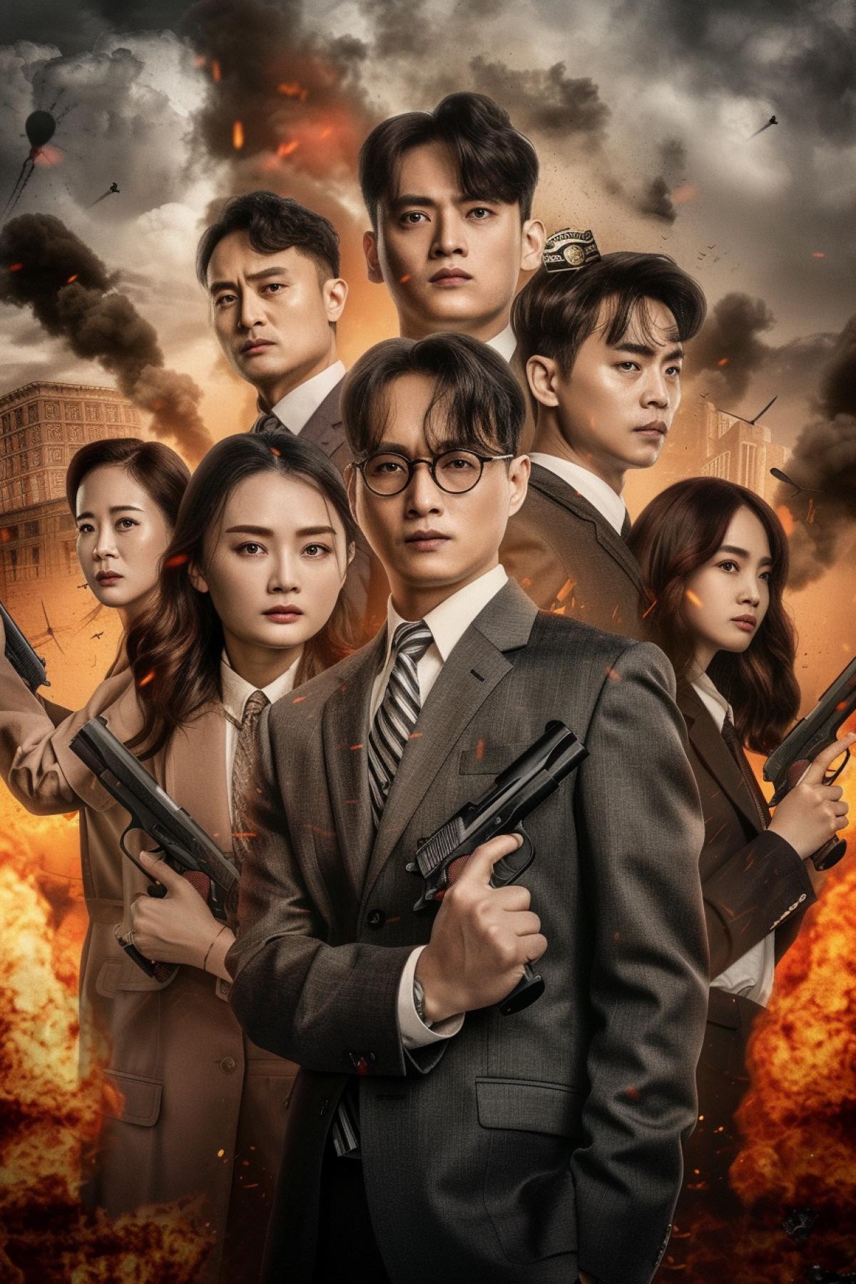 epic poster for the popular crime action movie