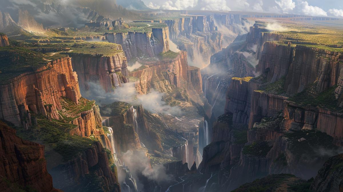 Canyons are created by centuries of exposure to water and wind on rock formations. These amazing deep gorges are unsurpassed natural wonders and inspire us with their beauty and power.