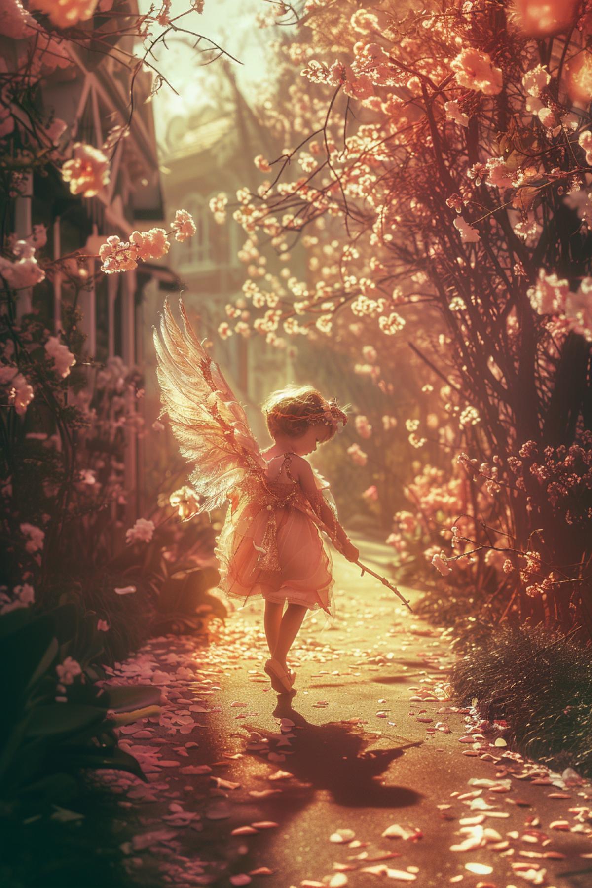 spring, everything is blooming around, love, sun, Cupid is walking down the street