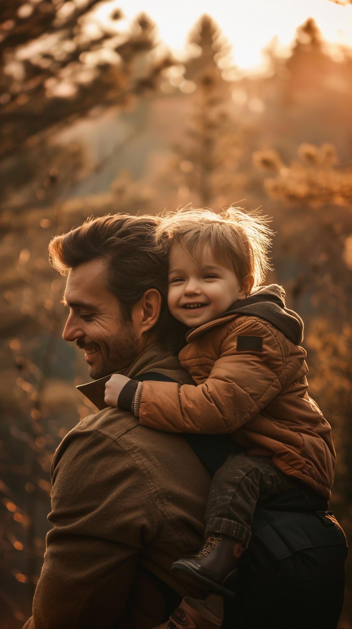 Generate a photo when we feel truly happy: these are emotional moments with loved ones, admiration for nature, the joy of achievements