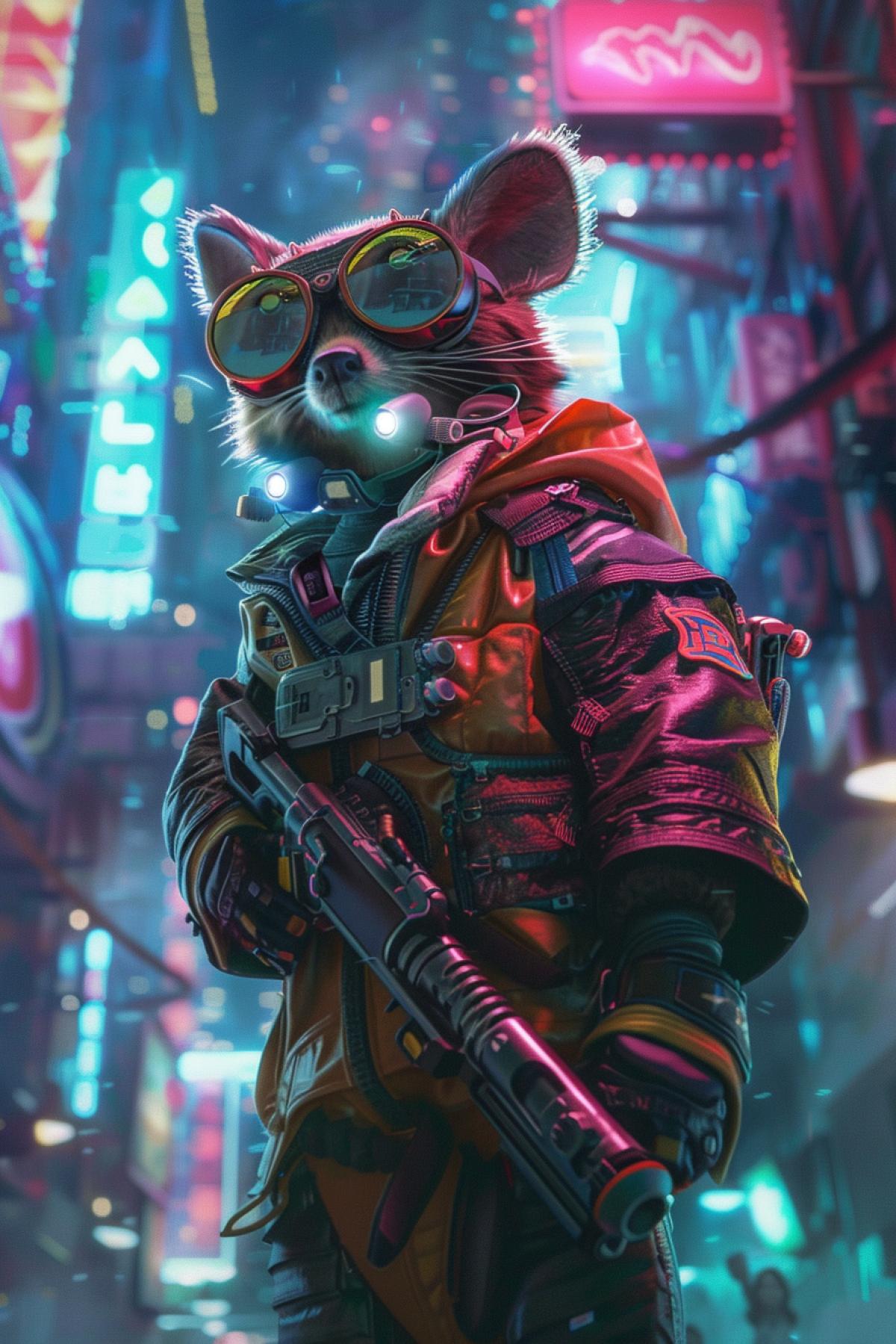 Chip n Dale to the Rescue, Disney, Cyberpunk