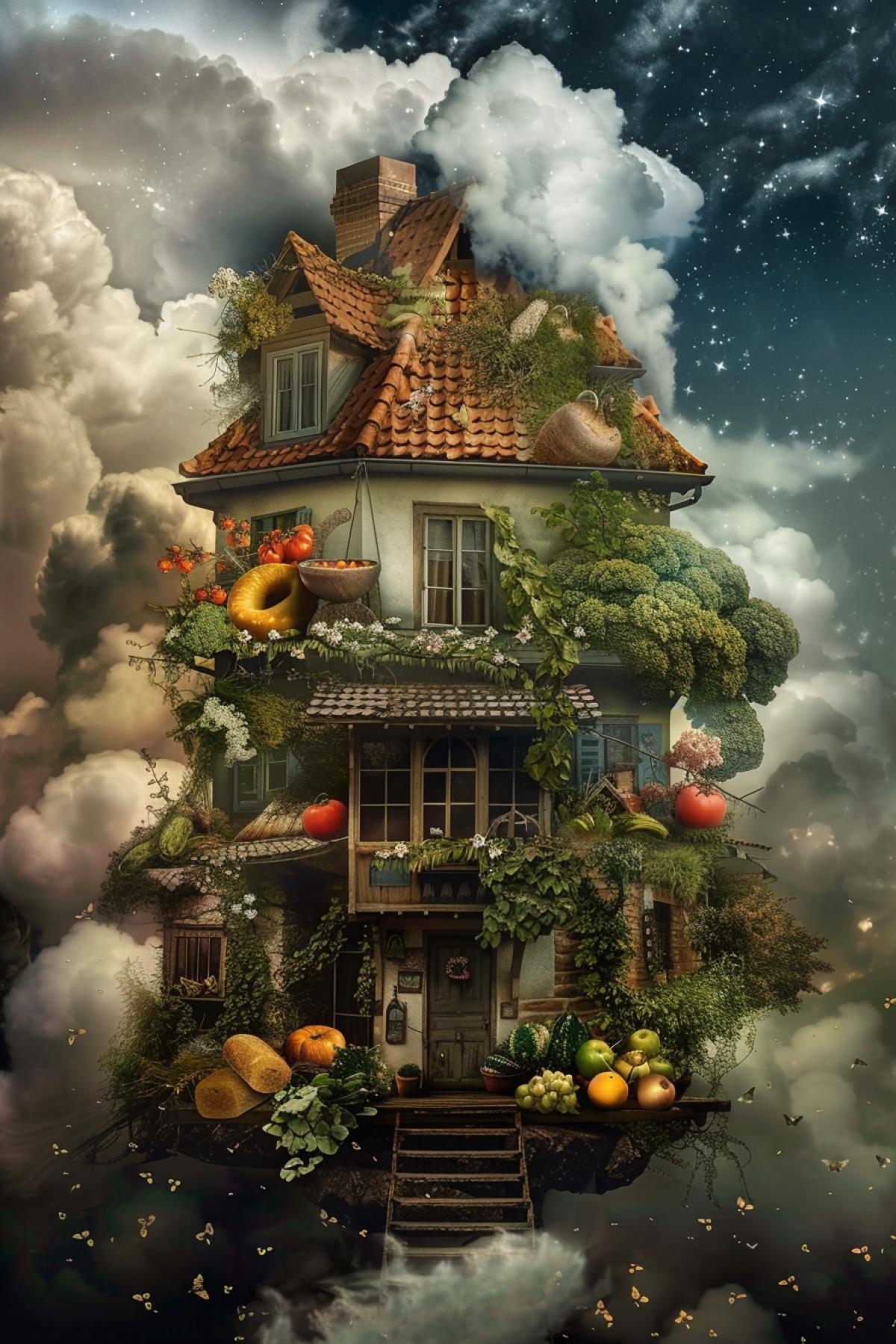 House, wealth, luxury, abundance, many things