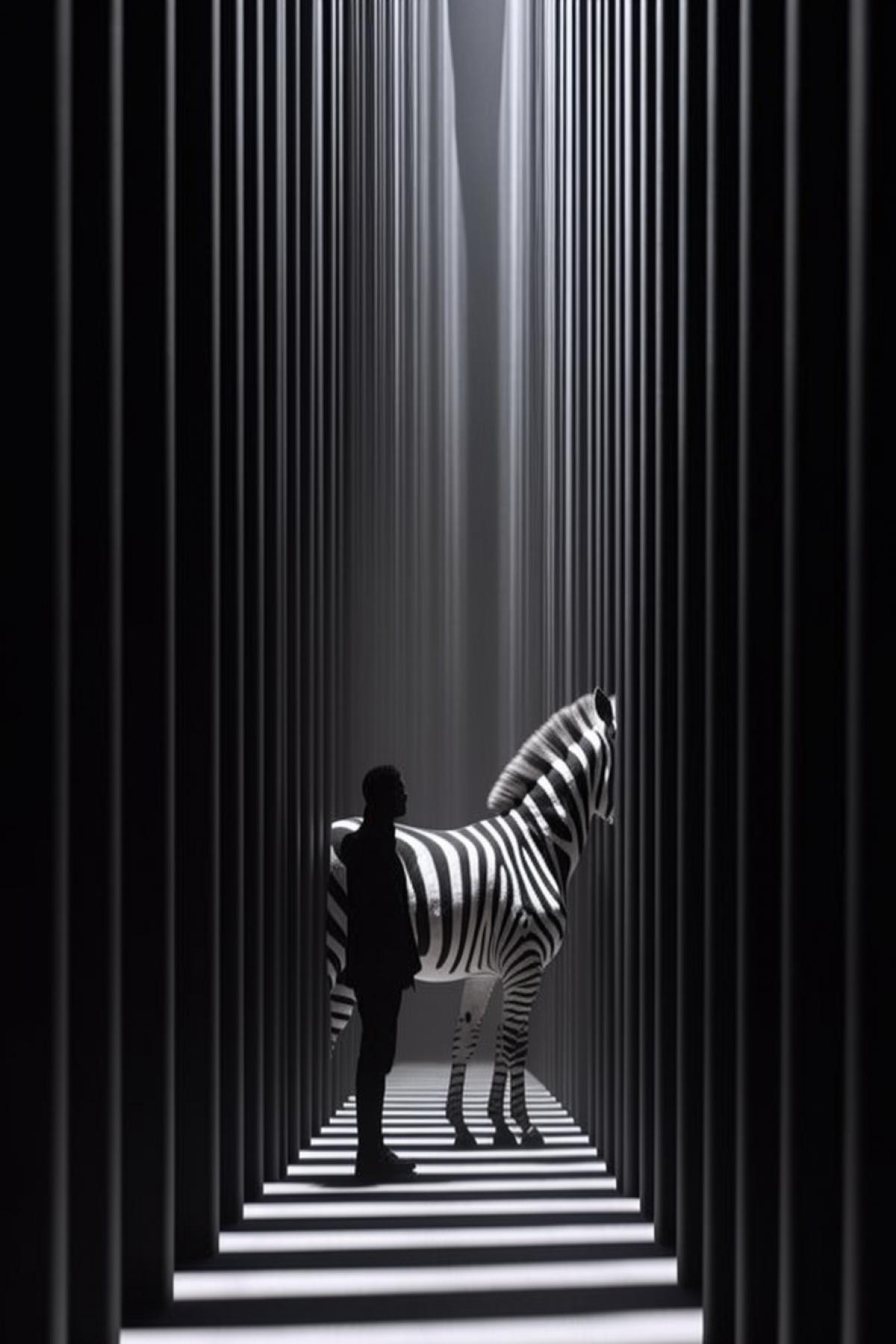 Play of shadows, stripes of light. 🐈‍⬛🐓
