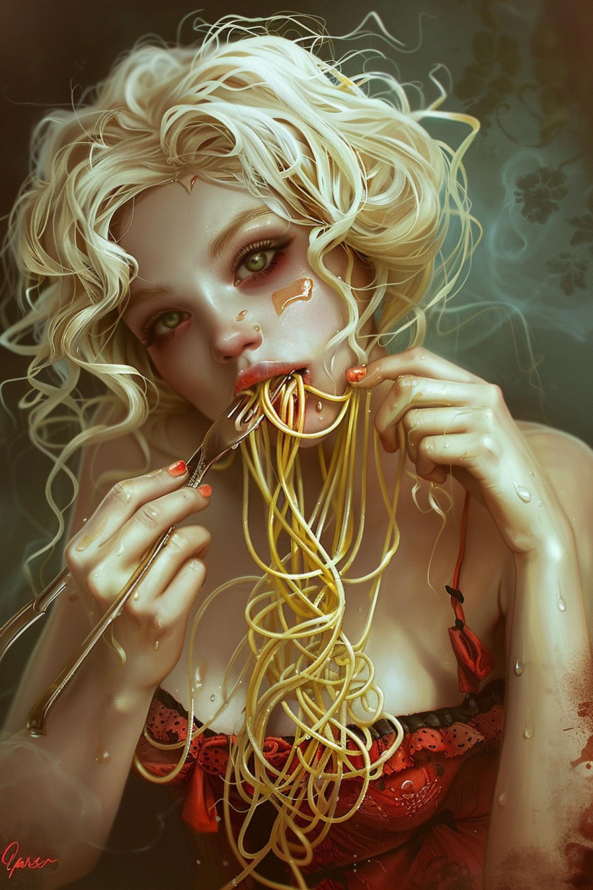 Spaghetti eating competitions, deadly sins, humor, maximolism, wildstyl
