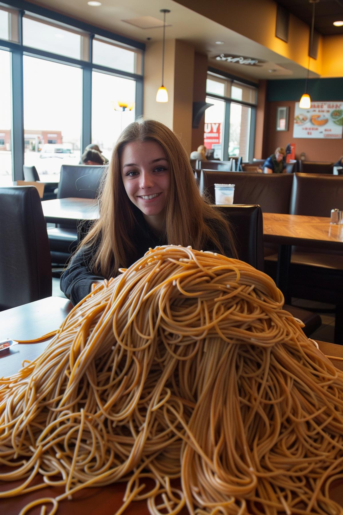spaghetti eats people