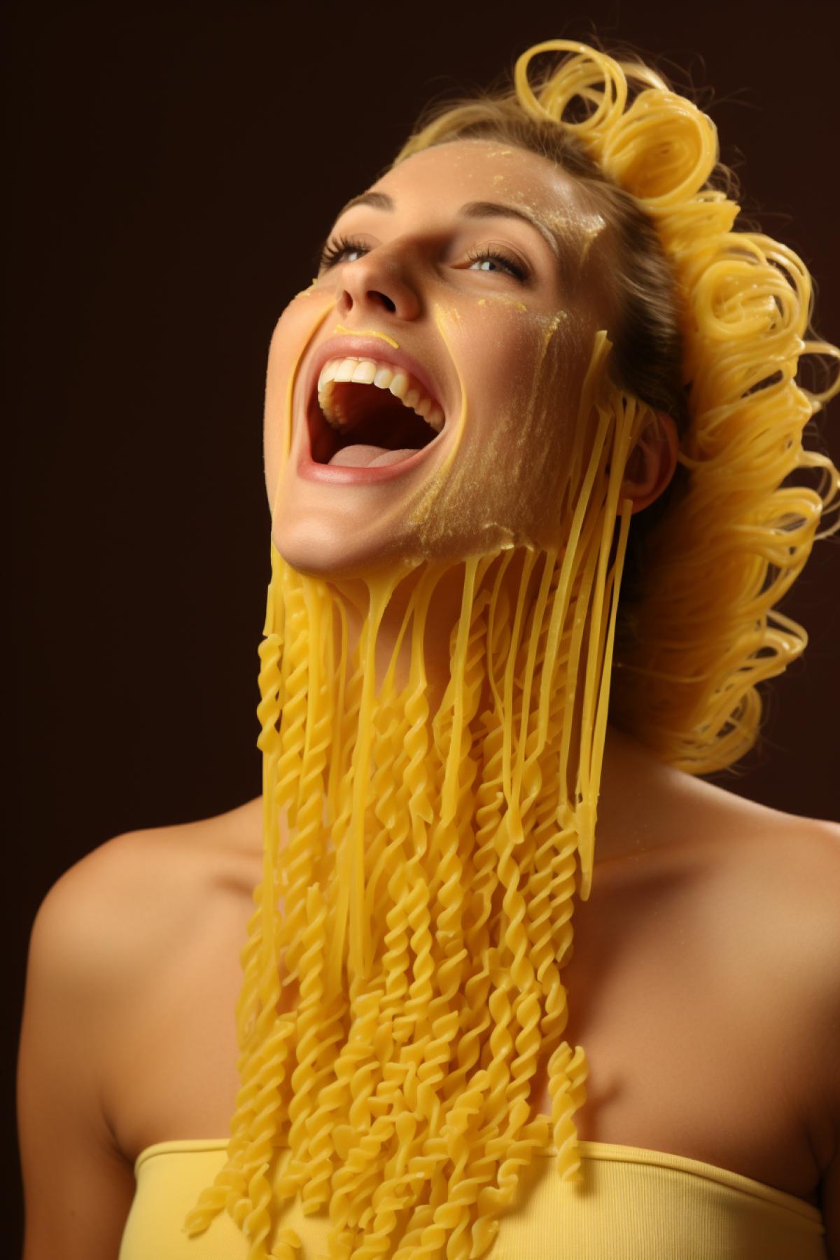 Pasta is already coming out of your ears and nose