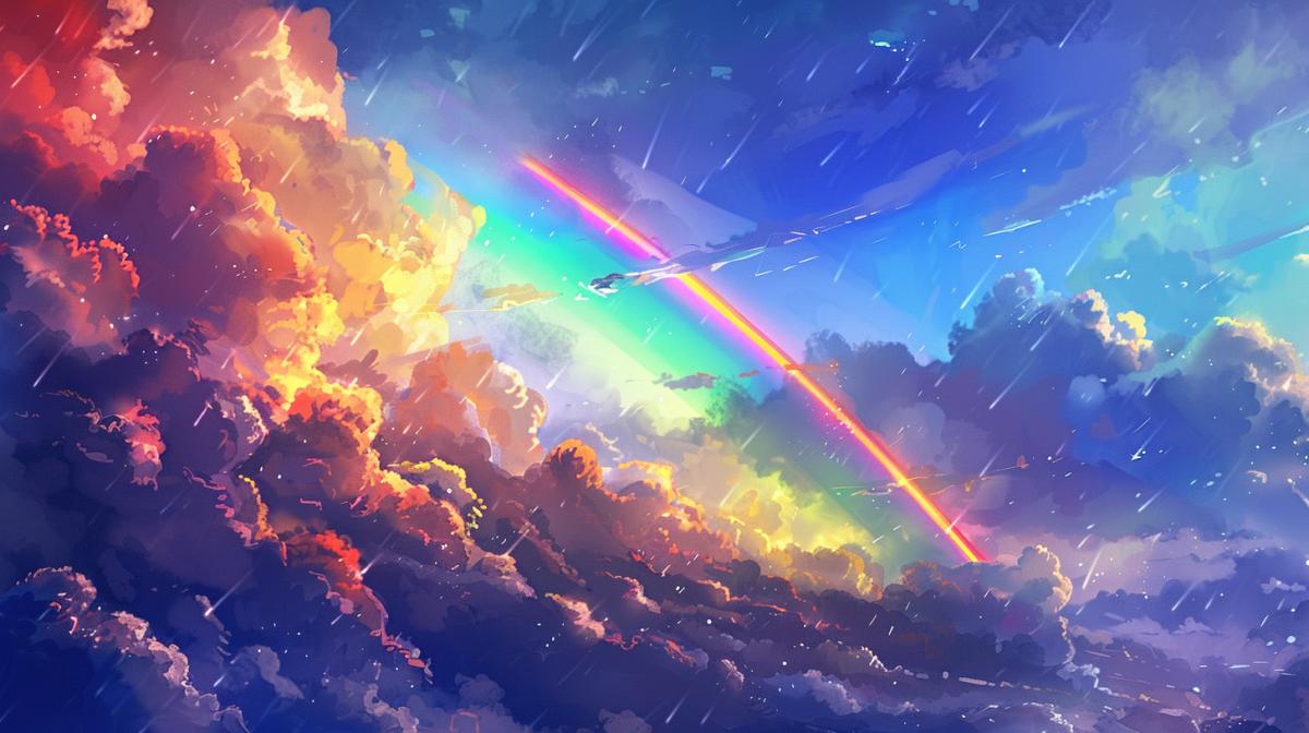 This moment when a rainbow appears in the sky after rain is often associated with feelings of peace, optimism and admiration. As part of this competition, you need to create images that convey all the beauty and magic of the moment. These can be picturesque landscapes with a bright rainbow against a background of clouds, illustrations or abstract works depicting the colors and atmosphere after the rain