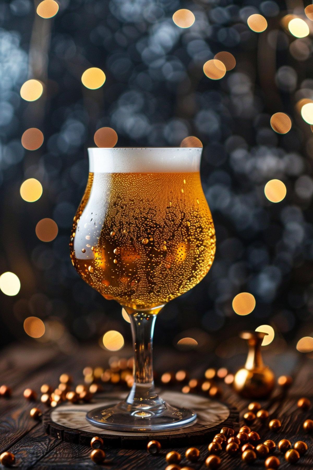 Beer for breakfast, stylish shooting