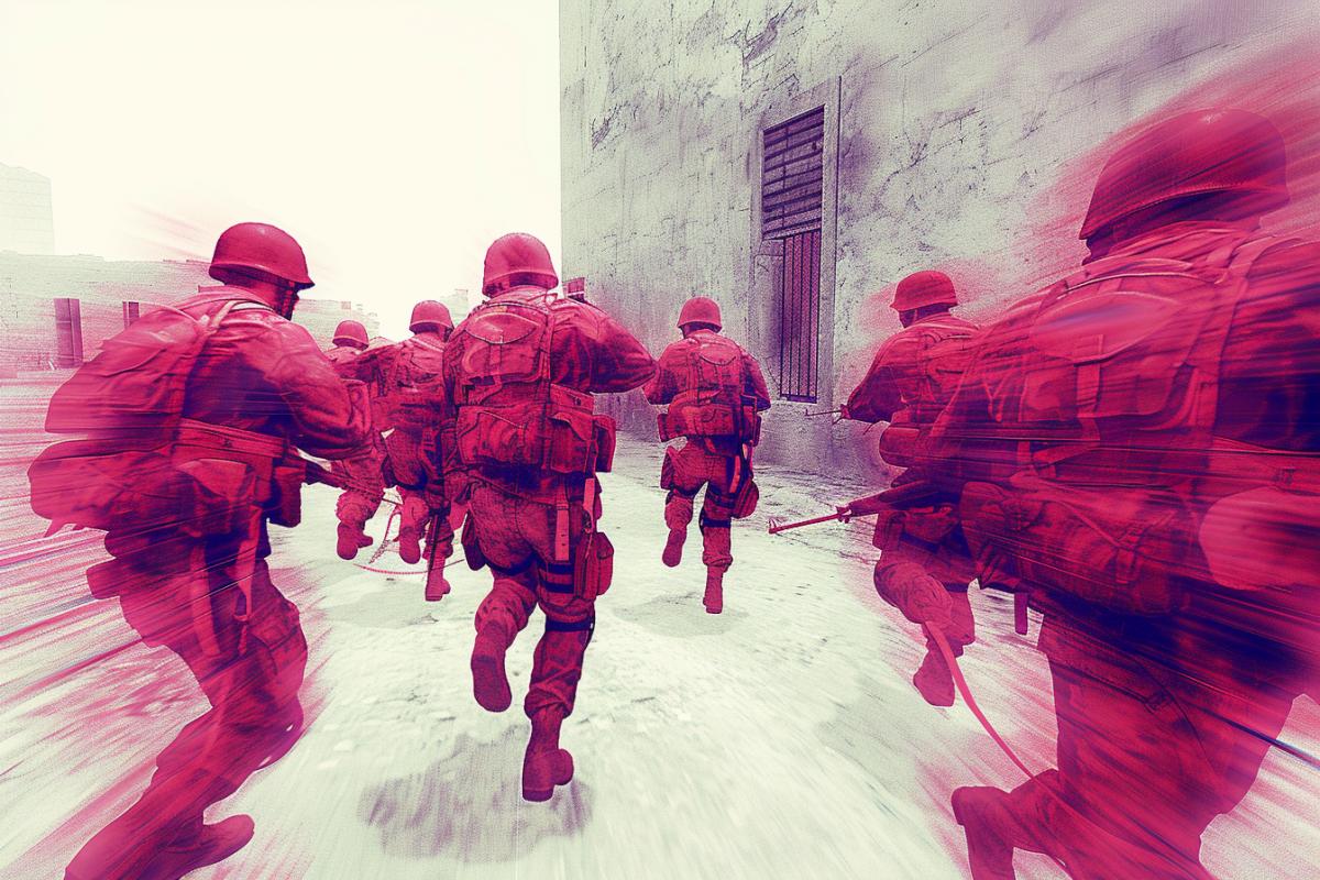 Fierce fight, speed, dynamic frame, danger, ghosts, thriller!