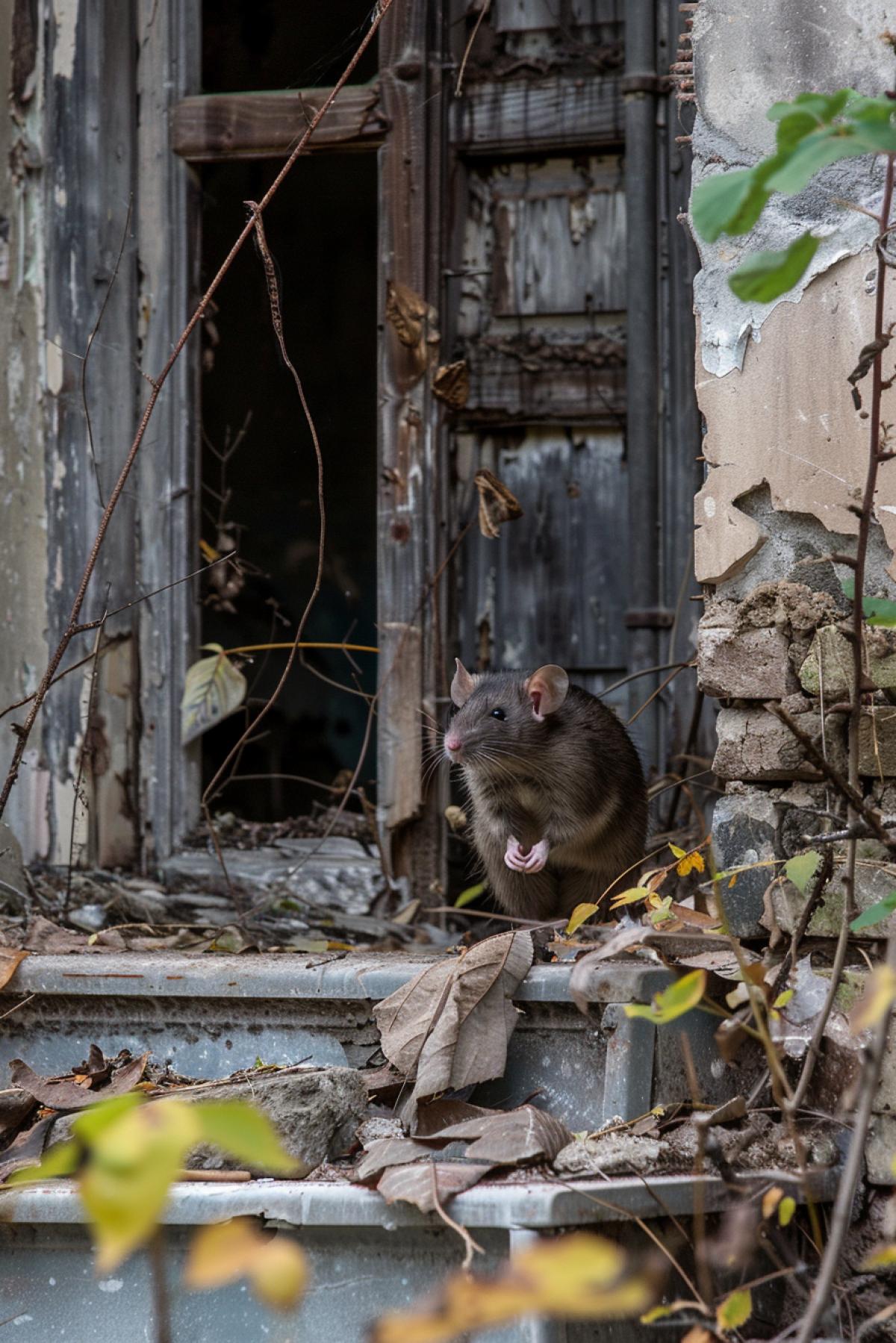 Exclusion zone, desolation, hungry rat