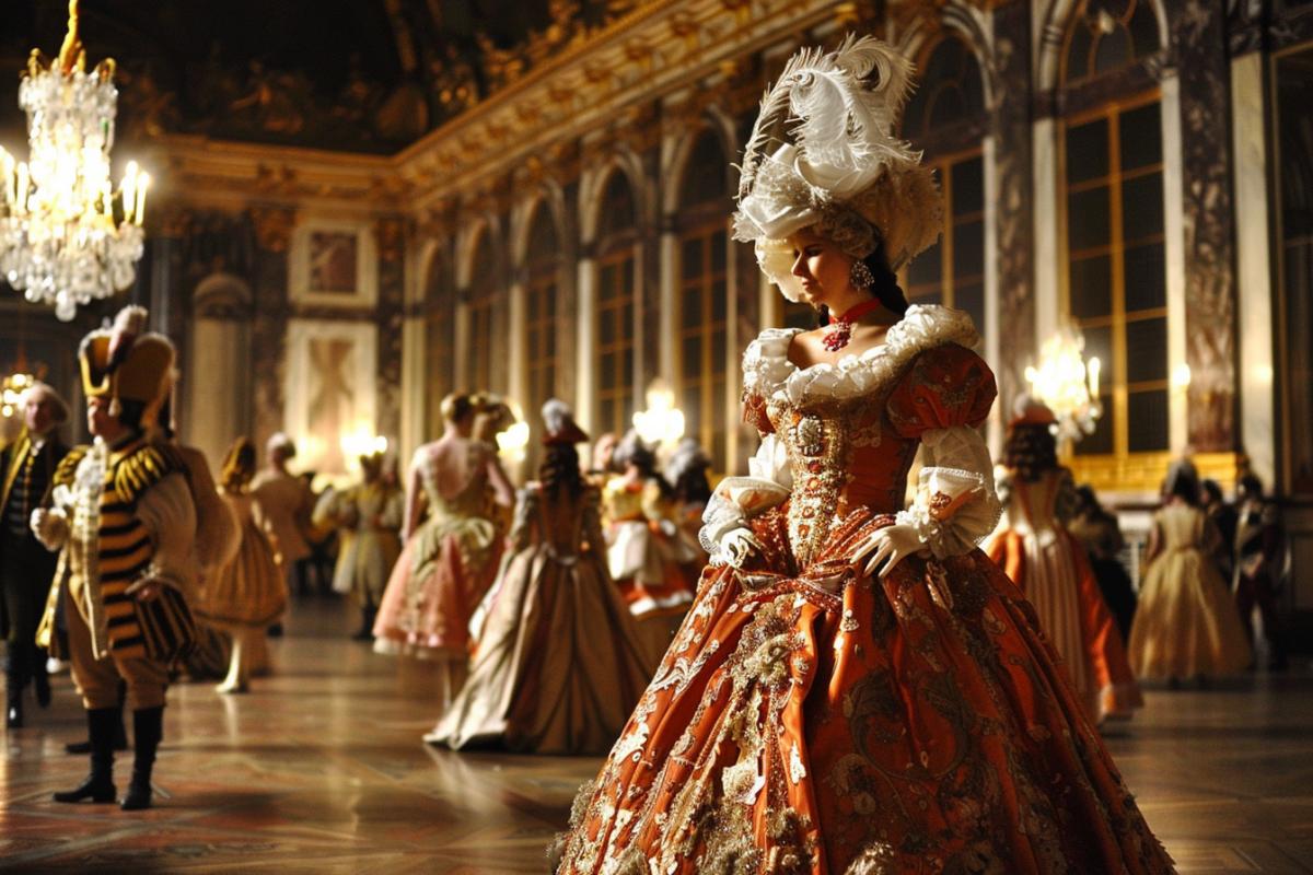 Photo, 17th century ball at Versailles, historical cinema