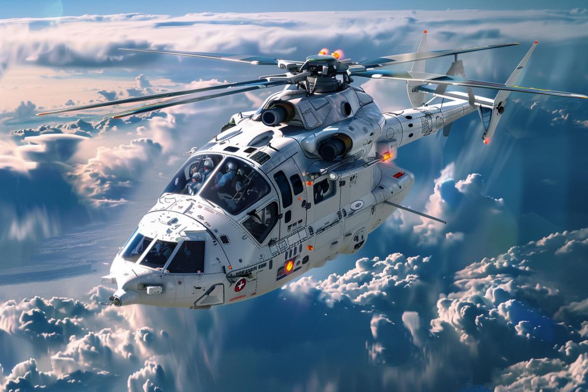 Marine space helicopter