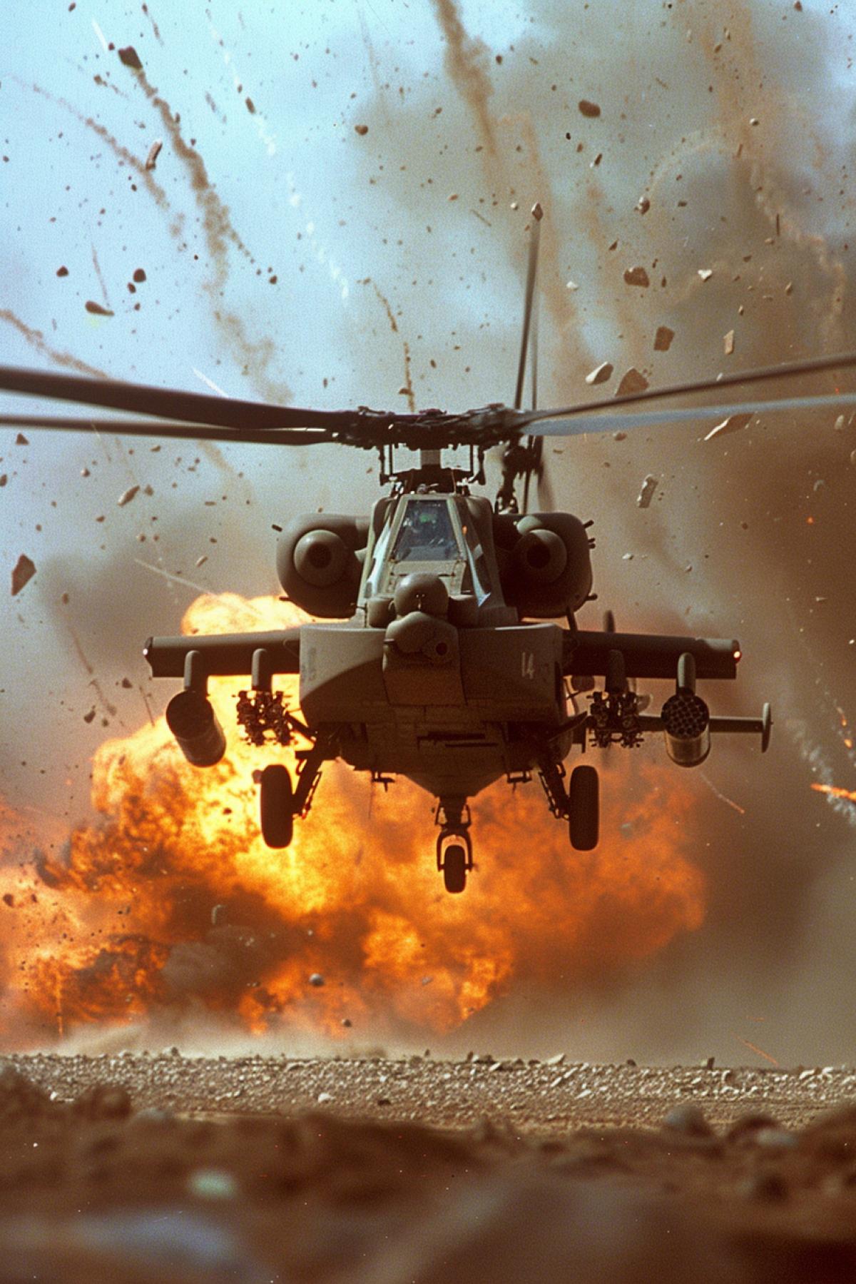 Awful helicopter crush