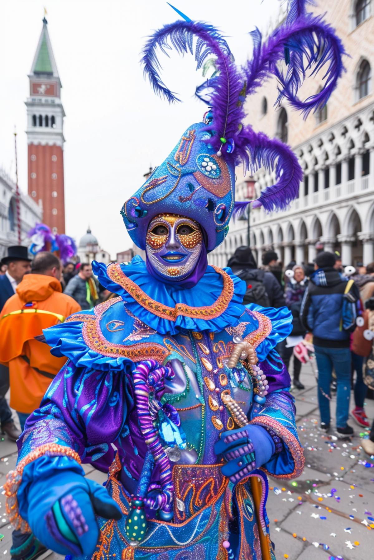 Venetian carnival, beautiful wallpaper on desktop