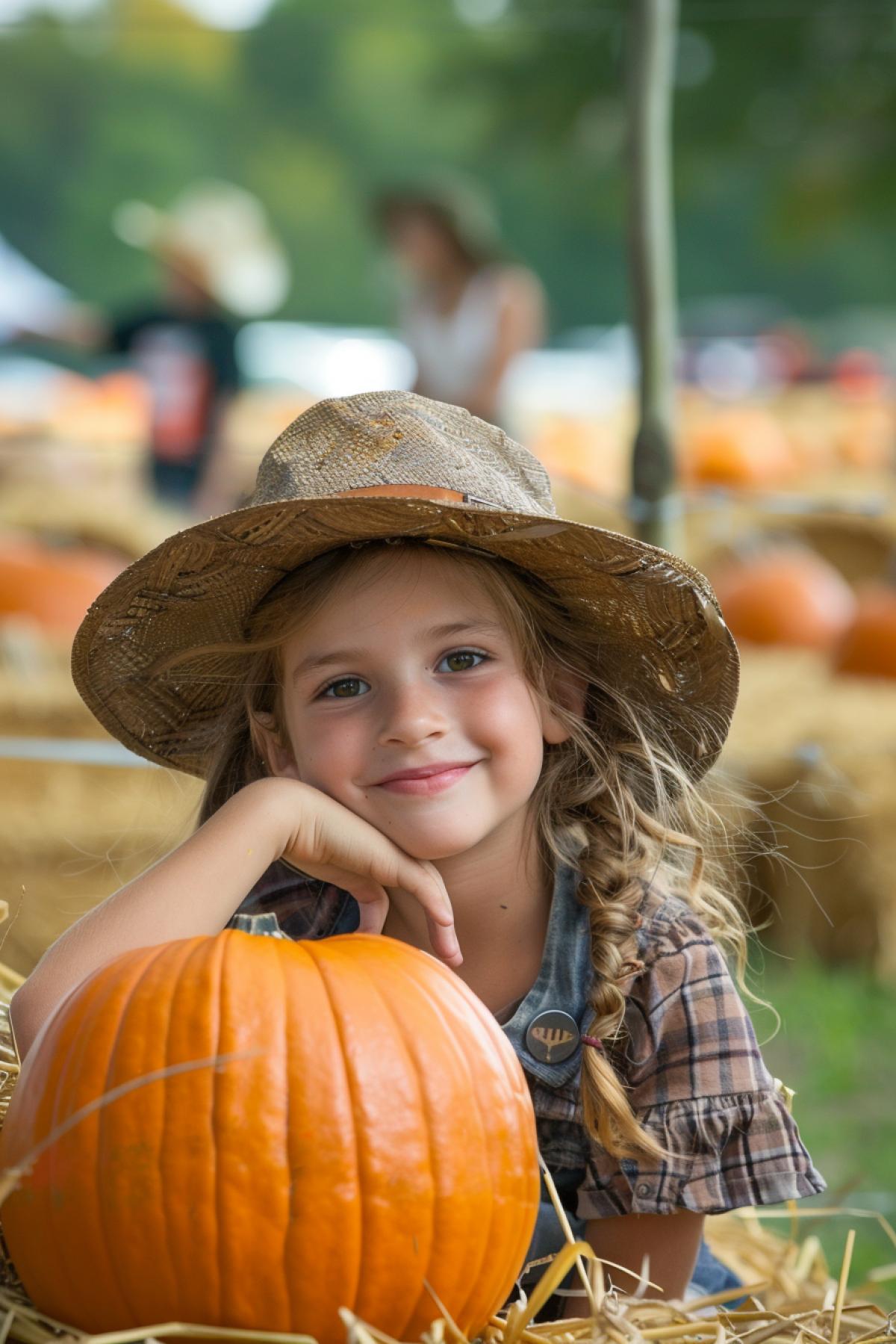 Harvest festival on the farm